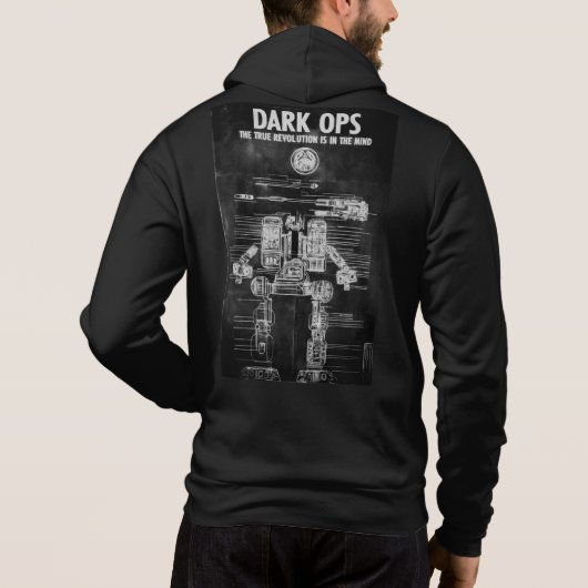 Dark Ops Battle Mech - Insignia van de geest Hoodie (Achterkant)