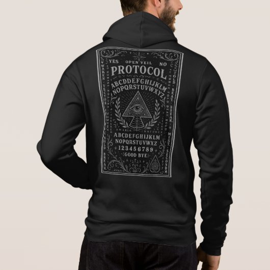 Dark Ops Mandala Speaker Sigil Hoodie (Achterkant)