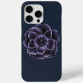 Dark Paarse Bloom Botanical Art Design Case-Mate iPhone Case (Achterkant)