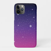 Dark Paarse Sterrennacht Sky Case-Mate iPhone Case (Achterkant)