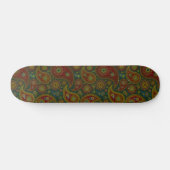 Dark Paisley Skateboard (Horizontaal)