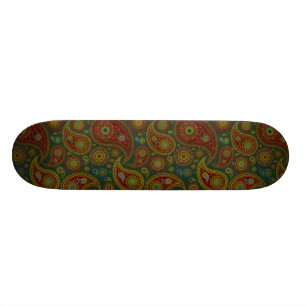 Dark Paisley Skateboard