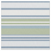 Dark Pastel Blue and Spring Rain Stripes Stof (Close Up)