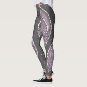 Dark Pearls AI-kunst Leggings (Links)