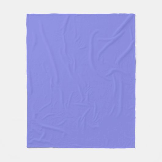 Dark Periwinkle Paars Fleece Blanket (Voorkant)