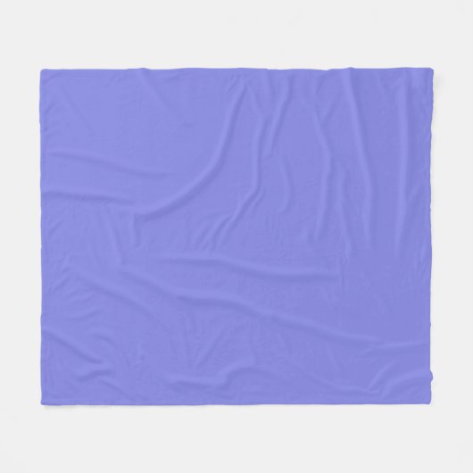Dark Periwinkle Paars Fleece Blanket (Voorkant (Horizontaal))