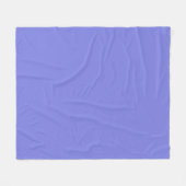 Dark Periwinkle Paars Fleece Blanket Deken (Voorkant (Horizontaal))