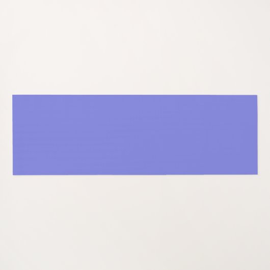 Dark Periwinkle Paars Yogamat (Achterkant (horizontaal))