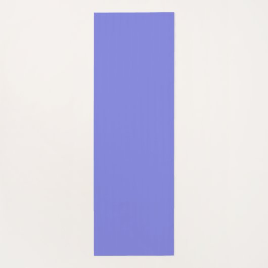 Dark Periwinkle Paars Yogamat (Achterkant)