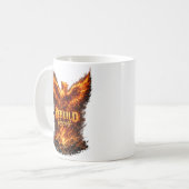 Dark Phoenix Motivation Design Koffiemok (Voorkant links)