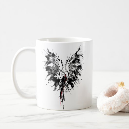 Dark Phoenix Revenge Koffiemok (Met donut)