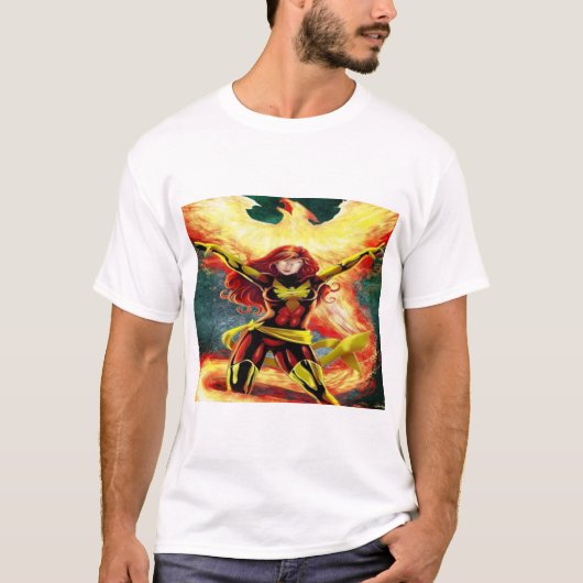 Dark Phoenix X-Men: Poder Desatado T-shirt (Voorkant)