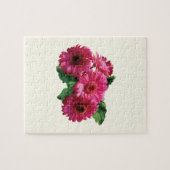 Dark Pink Gerbera Daisies Legpuzzel (Horizontaal)