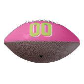 DARK PINK LIME GROEN EN WITTE Football (Gedraaid 270)
