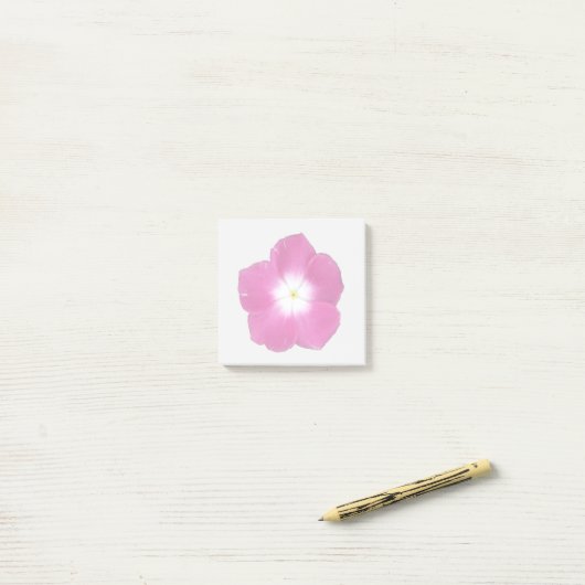 Dark Pink Phlox Sticky Notes (Op bureau)