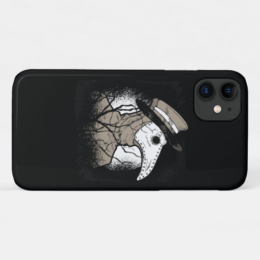 Dark Plague Doctor Case-Mate iPhone Case (Achterkant (horizontaal))
