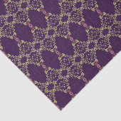 Dark Plum Paars Tissuepapier (Detail)