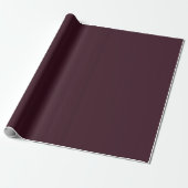Dark Plum Velvet Cadeaupapier (Uitgerold)