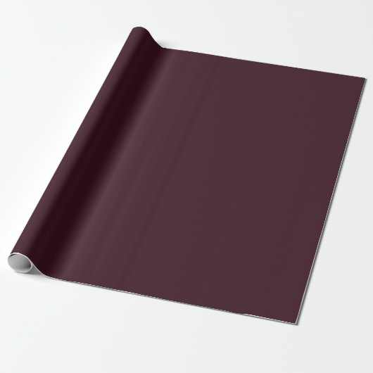 Dark Plum Velvet Cadeaupapier (Uitgerold)