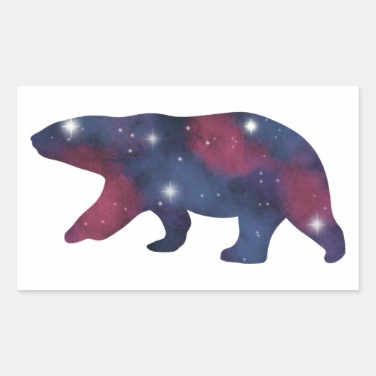 Dark Polar Beer Starscape Sticker (Voorkant)