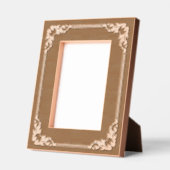 Dark Prairie Rose Etched Wood Frame Gegraveerde Lijstjes (Links)