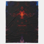 Dark Presence Fleece Deken (Voorkant)