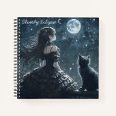 Dark Princess en Cat Spiral Notitieboek (Voorkant)