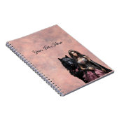Dark Princess gepersonaliseerd Notitieboek (Rechterzijde)