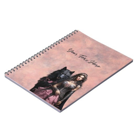 Dark Princess gepersonaliseerd Notitieboek (Linkerzijde)