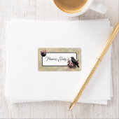 Dark Princess meisjesadres Etiket (Insitu)