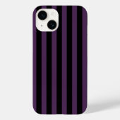 Dark purple and black stripes Case-Mate iPhone case (Achterkant)