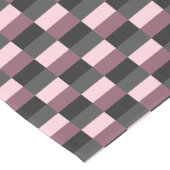 Dark Purple Color Combination Korte Tafelloper (Hoek)