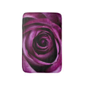 Dark Purple Rose Badmat (Voorkant Verticaal)