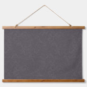 Dark purple textured surface swirling pattern hangend wandkleed (Voorkant)