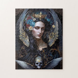 Dark Queen Angel Fantasy Art Legpuzzel