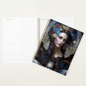 Dark Queen Angel Fantasy Art Planner (Display)