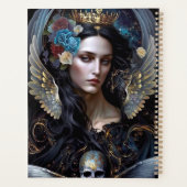 Dark Queen Angel Fantasy Art Planner (Achterkant)