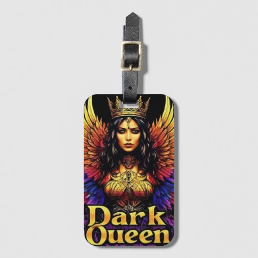 Dark Queen Bagagelabel (Voorkant (verticaal))