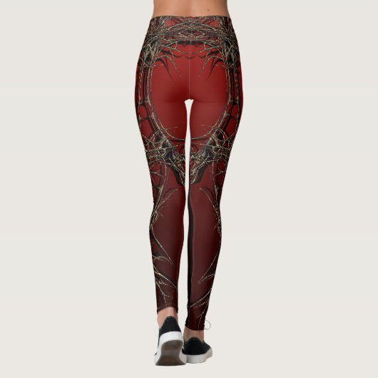 dark queen leggings (Achterkant)