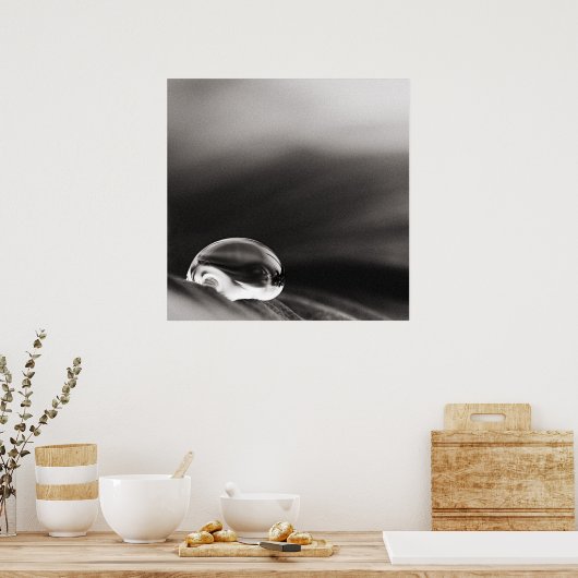 Dark Rain Poster (Keuken)