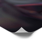 Dark Rainbow Iridescent Viper Coiled Poster (Hoek)