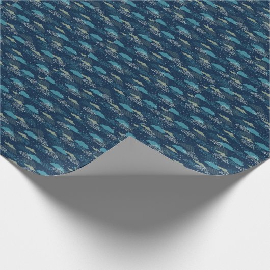 Dark Rainy Night Cadeaupapier (Hoek)