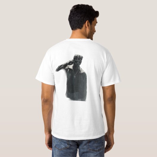 Dark Rebel Vibes T-shirt (Achterkant volledig)