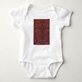 Dark Red Acanthus Leaves (van William Morris) Romper