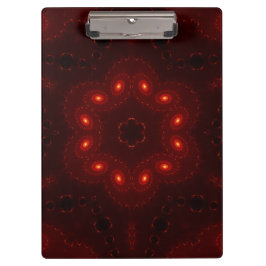 Dark Red Burgundy Gothic Lace Snowflake Klembord