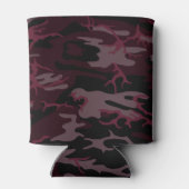 Dark Red Camo Koelbox Blikjeskoeler (Achterkant)