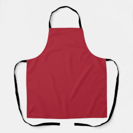 Dark Red Christmas Kitchen Cooking Apron Schort
