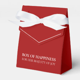 Dark Red Design | Box of Happiness for Her Majesty Bedankdoosjes