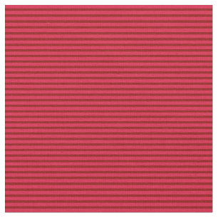 Dark Red en Crimson Stripes/Lines Pattern Stof