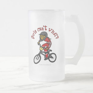 Dark Red Girls BMX Matglas Bierpul